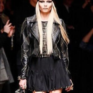 Limited edition Versace for H&M pleated skirt